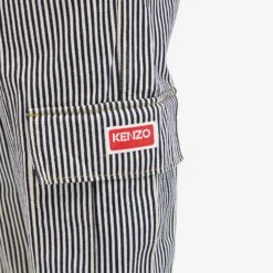 Kenzo Striped Army Straight Jeans 11 Kenzo Striped Army Straight Jeans -Vibrant Vogue 01 02 2024 AJ FE58DP3756N1 DM 10 1