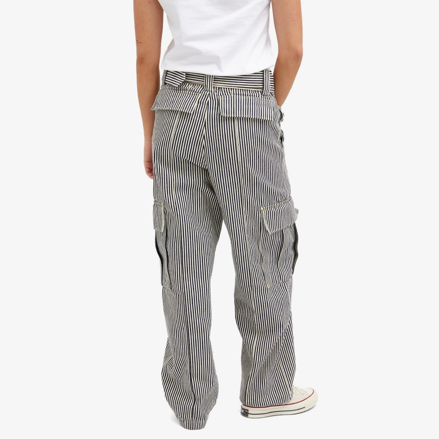 Kenzo Striped Army Straight Jeans 5 Kenzo Striped Army Straight Jeans - Image 3