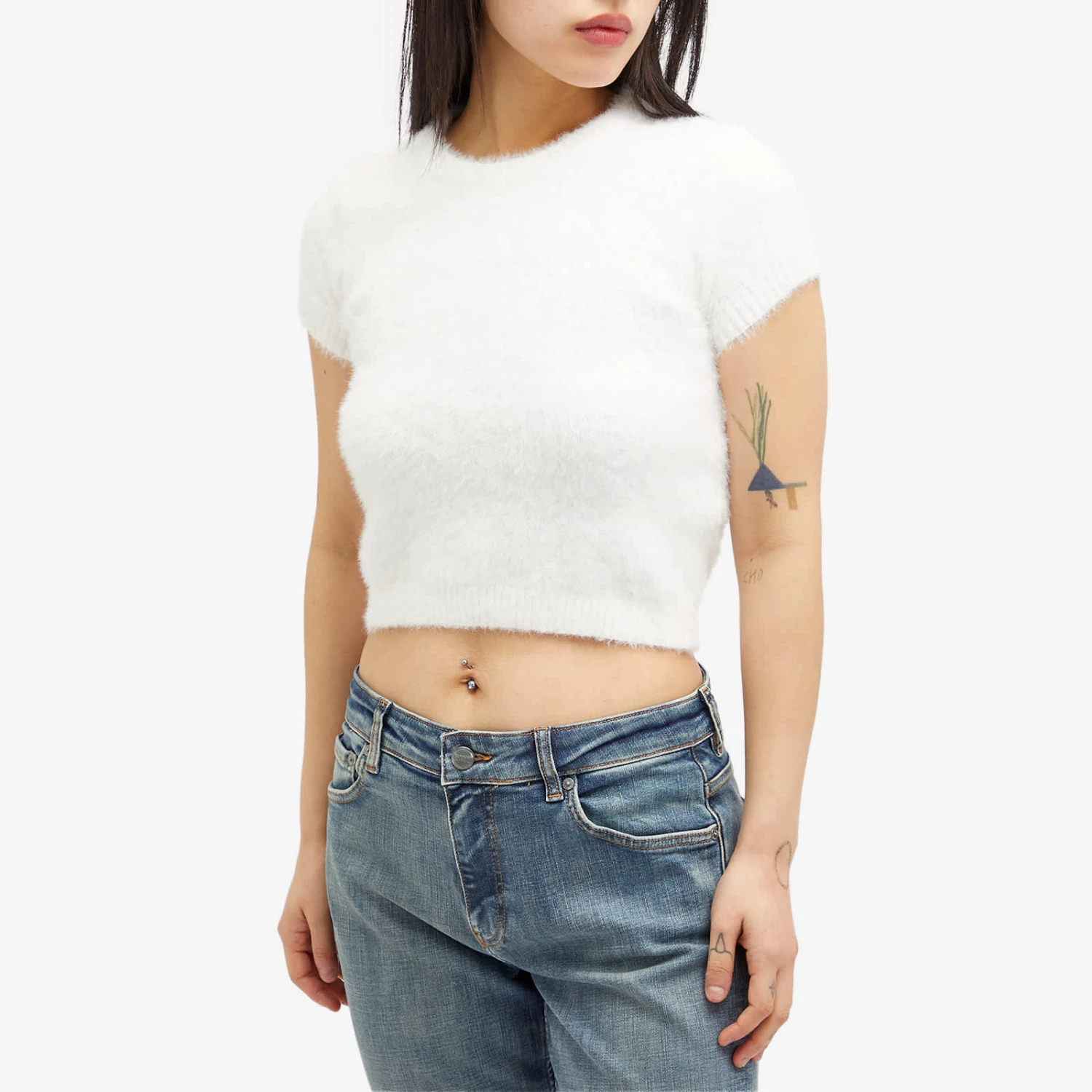 SAMSØE SAMSØE Samsøe Samsøe Saromy Fluffy Knit Top 4 SAMSØE SAMSØE Samsøe Samsøe Saromy Fluffy Knit Top - Image 2