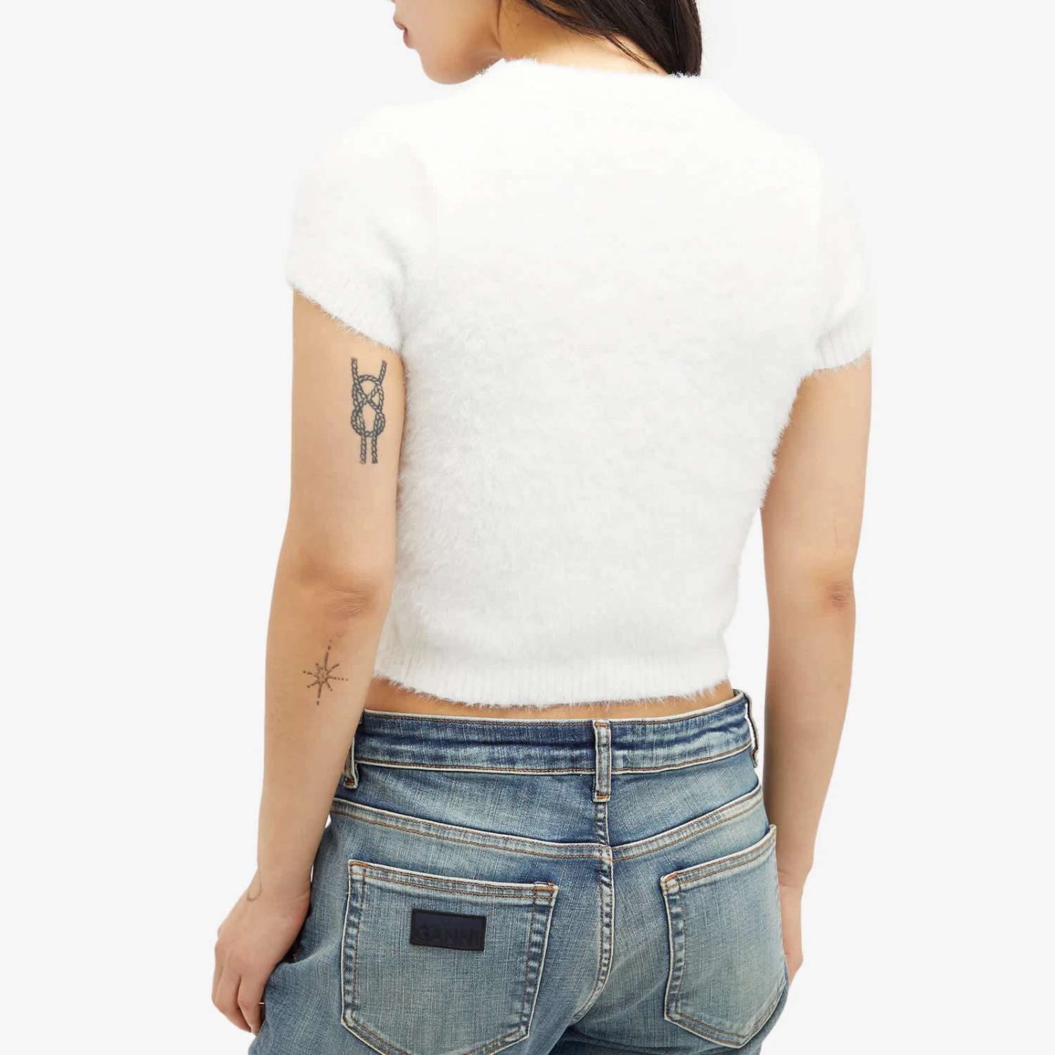 SAMSØE SAMSØE Samsøe Samsøe Saromy Fluffy Knit Top 5 SAMSØE SAMSØE Samsøe Samsøe Saromy Fluffy Knit Top - Image 3