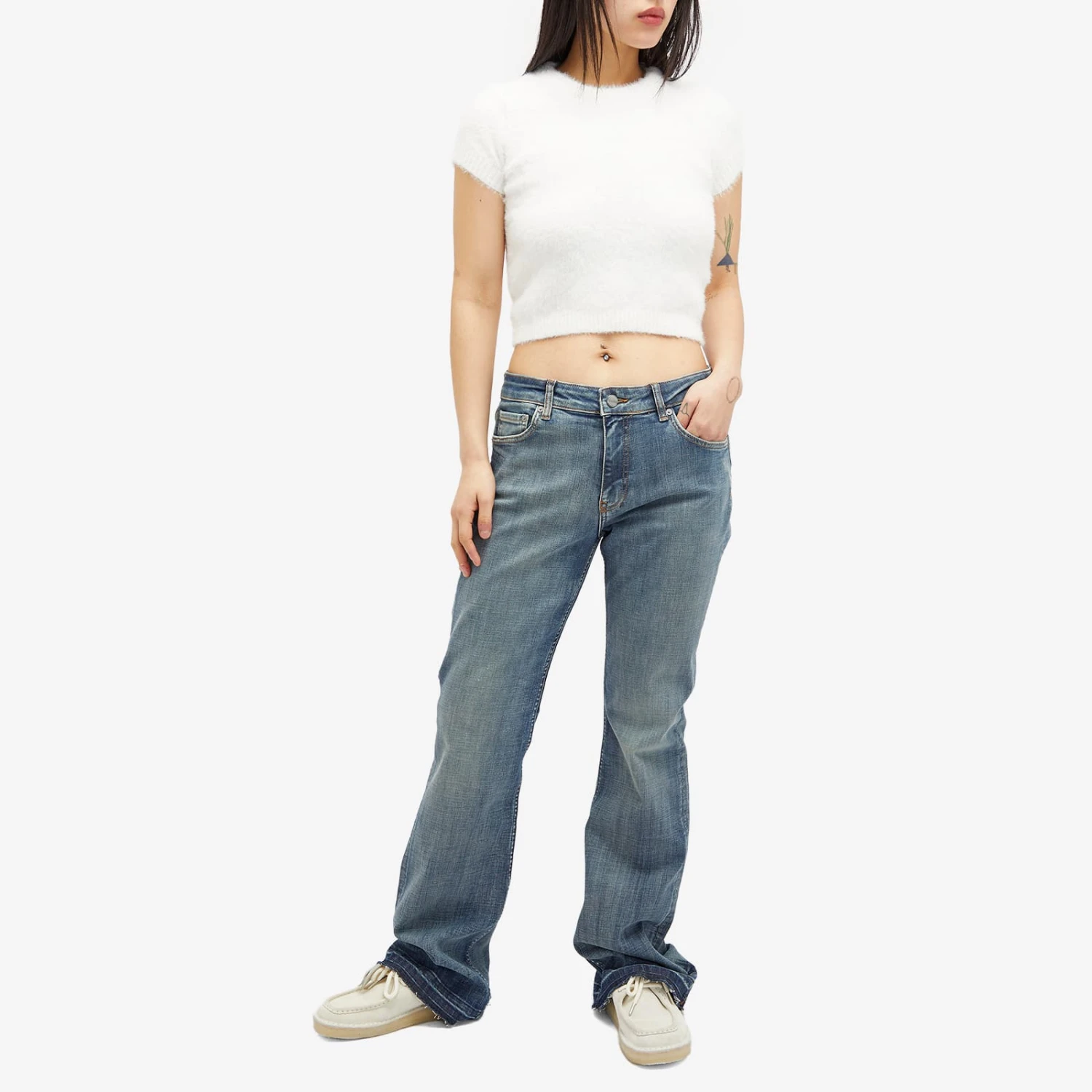 SAMSØE SAMSØE Samsøe Samsøe Saromy Fluffy Knit Top 6 SAMSØE SAMSØE Samsøe Samsøe Saromy Fluffy Knit Top - Image 4