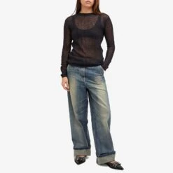 Kenzo Sheer Solid Jumper 10 Kenzo Sheer Solid Jumper -Vibrant Vogue 01 02 24 NS FE52PU4523AB 99J m9 1