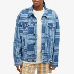 Charles Jeffrey Oversized Denim Jacket 8 Charles Jeffrey Oversized Denim Jacket -Vibrant Vogue 01 05 2024 LB 43010201 6 1