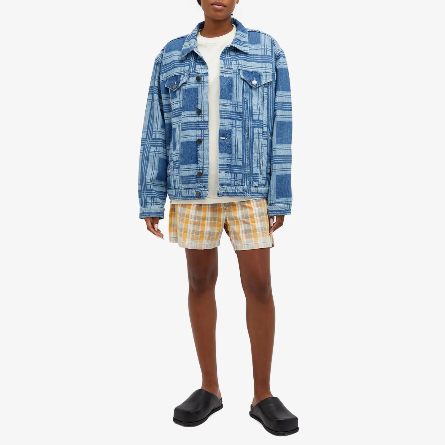 Charles Jeffrey Oversized Denim Jacket 6 Charles Jeffrey Oversized Denim Jacket - Image 4