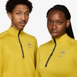 Nike X Patta Half Zip Long Sleeve -Vibrant Vogue 01 05 2024 aj fj3069 389 10