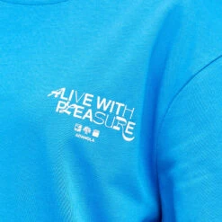 Adanola Resort Sports Short Sleeve Oversized T-shirt -Vibrant Vogue 01 11 2023 BLR MAY TSHIRT SBLUE 9 1