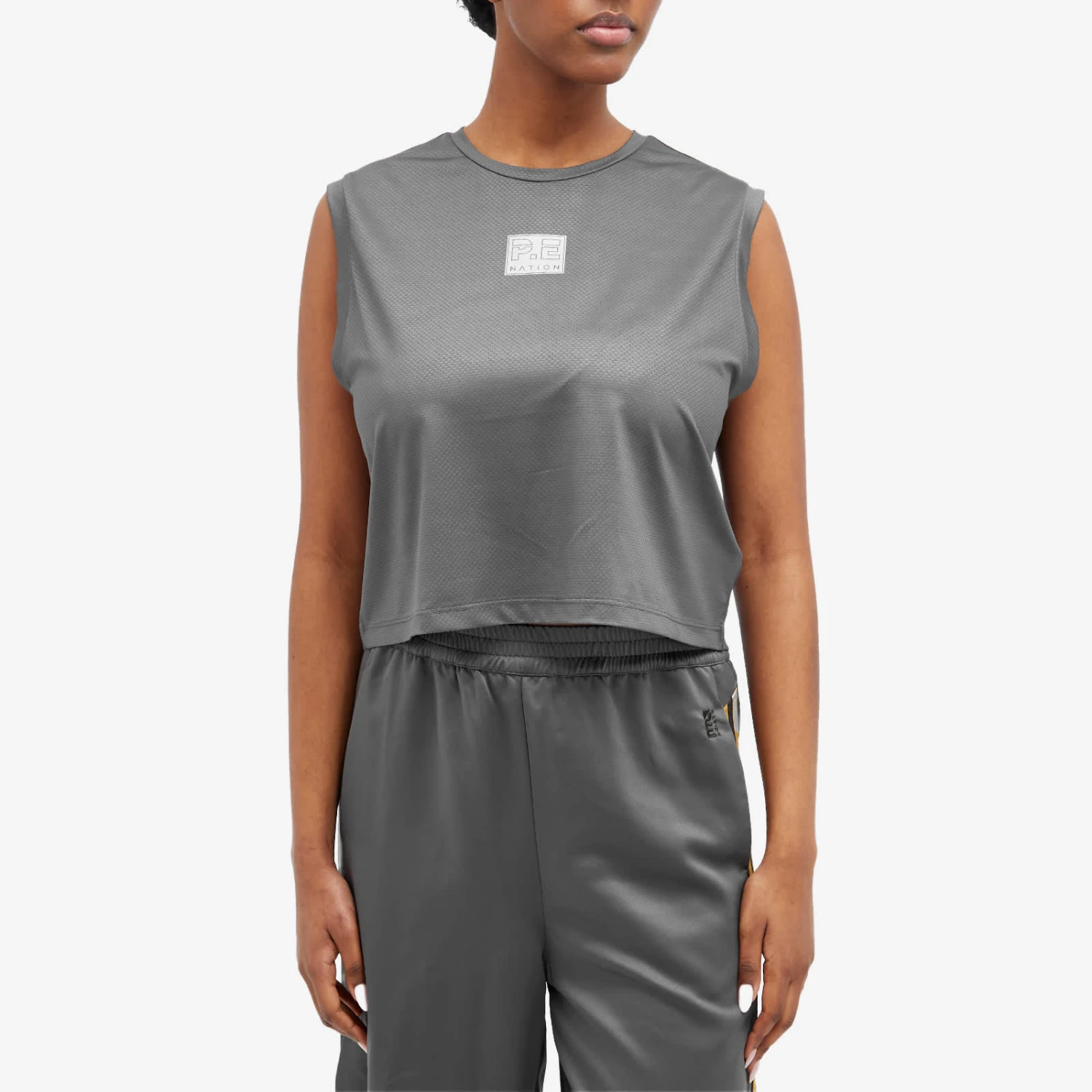 P.E Nation Arrowhead Air Form Cropped Tank 4 P.E Nation Arrowhead Air Form Cropped Tank - Image 2