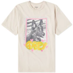Obey Love Dog Logo T-Shirt