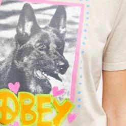 Obey Love Dog Logo T-Shirt -Vibrant Vogue 02 10 2023 GH 263452394 CLA 9 1