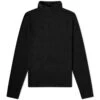 DONNI. Sweater Turtleneck Knit -Vibrant Vogue 02 11 23 TC 09 02135 BLK 1 1