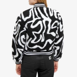 Obey Mazy Varsity Jacket -Vibrant Vogue 02 10 2023 JD 221800404 BKM 7 1