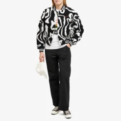 Obey Mazy Varsity Jacket -Vibrant Vogue 02 10 2023 JD 221800404 BKM m8 1