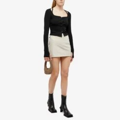 Helmut Lang Square Neck Cardigan -Vibrant Vogue 03 03 2023 aj n02hw505 001 m8