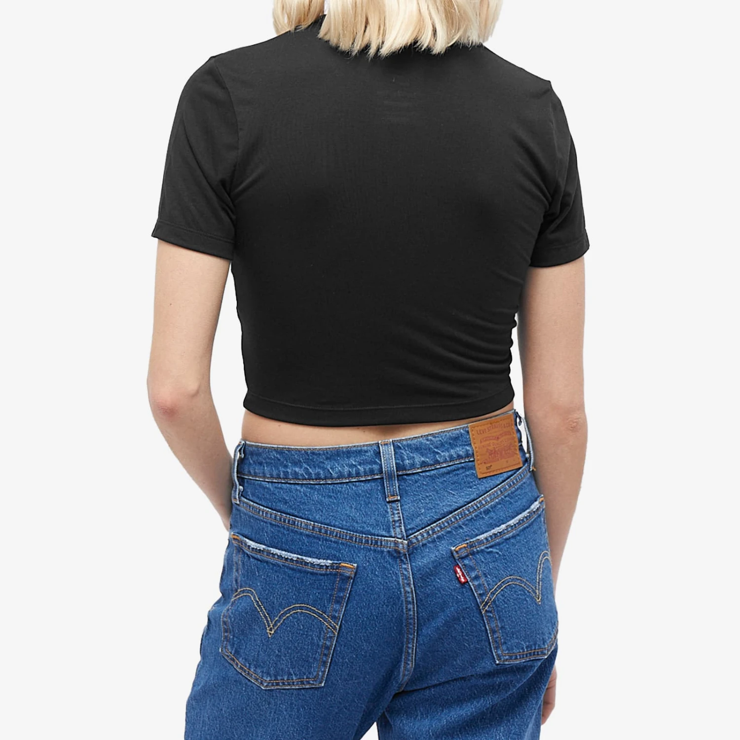 Nike Essential Slim Crop Swoosh T-Shirt 5 Nike Essential Slim Crop Swoosh T-Shirt - Image 3