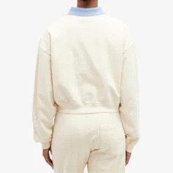 Sporty & Rich NY Health Club Cropped Crew Sweat -Vibrant Vogue 03 05 2024 JW CRAW2372CR NEU 7 1