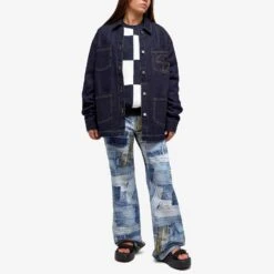 Sunnei Dama Patchwork Crew Sweater -Vibrant Vogue 03 11 2023 BLR MRTWXJER063 7478 m8 1