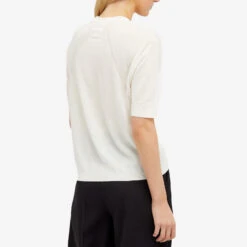 Jil Sander Merino Wool T-Shirt 9 Jil Sander Merino Wool T-Shirt -Vibrant Vogue 04 01 2024 JC J04GC0102 J14531 109 8 1