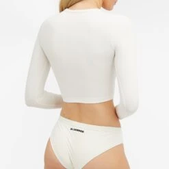 Jil Sander+ Cropped Swim Top -Vibrant Vogue 04 01 24 NS J40SD0111 J20143 104 8 1