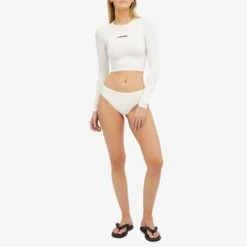 Jil Sander+ Cropped Swim Top -Vibrant Vogue 04 01 24 NS J40SD0111 J20143 104 9 1