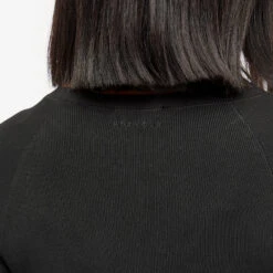 Adanola Long Sleeve Rib Raglan Top 11 Adanola Long Sleeve Rib Raglan Top -Vibrant Vogue 04 03 2024 LB LSR RAGLAN TOP BLACK 10 1