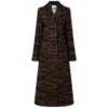 GANNI Wool Jacquard Fitted Coat -Vibrant Vogue 04 10 2023 LB F8362 099 1 1