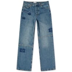 GANNI Patch Denim Izey