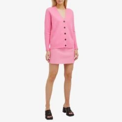 Jil Sander Fine Cotton Cardigan -Vibrant Vogue 04 01 2024 JD J01HP0002 J14603 956 m9 1