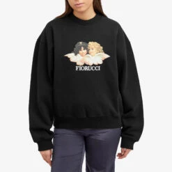 Fiorucci Classic Angel Crew Sweat -Vibrant Vogue 05 01 24 LS W16SCNS4HBK 7 1
