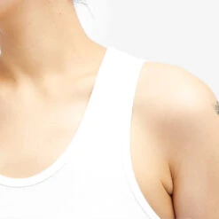 WARDROBE.NYC Ribbed Tank -Vibrant Vogue 06 03 2024 LB W1016R04 WHT 9 1