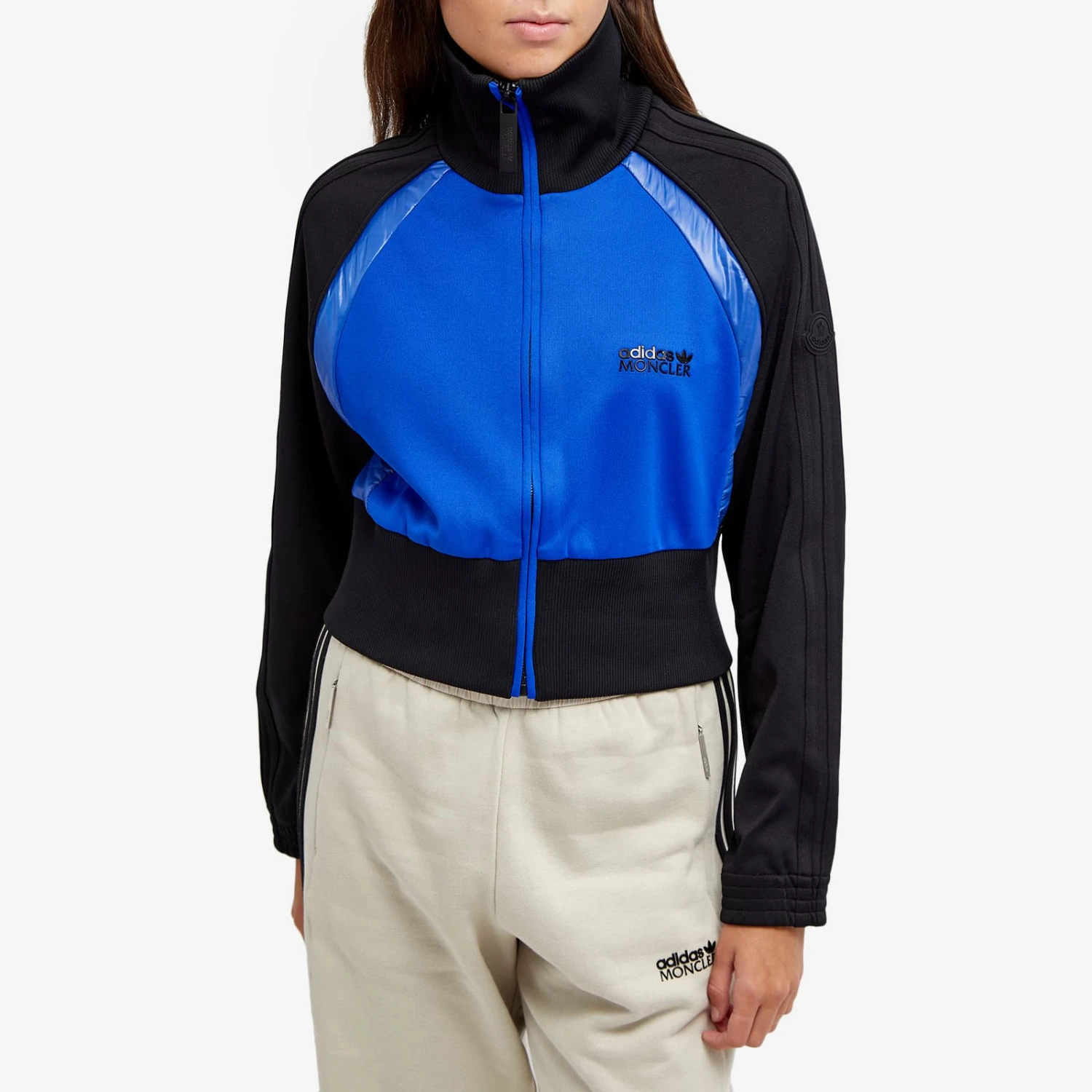 Moncler Genius Zip Up Crop Track Jacket 4 Moncler Genius Zip Up Crop Track Jacket - Image 2