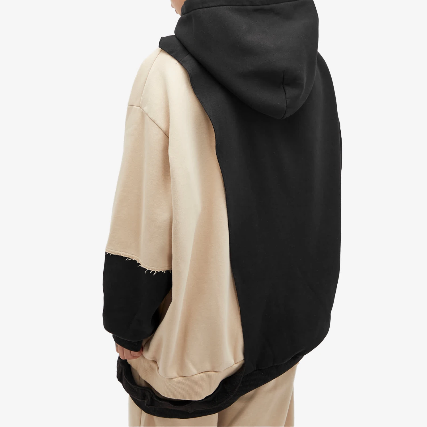 MM6 Maison Margiela Patchwork Logo Hoodie 5 MM6 Maison Margiela Patchwork Logo Hoodie - Image 3