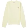 Maison Kitsune Fox Head Patch Regular Sweatshirt -Vibrant Vogue 07 03 2024 JW LW00302KM0001 P712 1 1