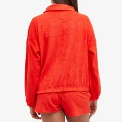 Howlin' Half Zip Towelling Safe Space Sweatshirt 9 Howlin' Half Zip Towelling Safe Space Sweatshirt -Vibrant Vogue 07 05 2024 BLR HWL TWLSAFESPACE RDF 8 1