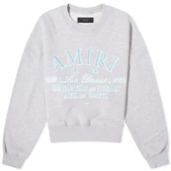 AMIRI Arts District Cropped Crew Sweat