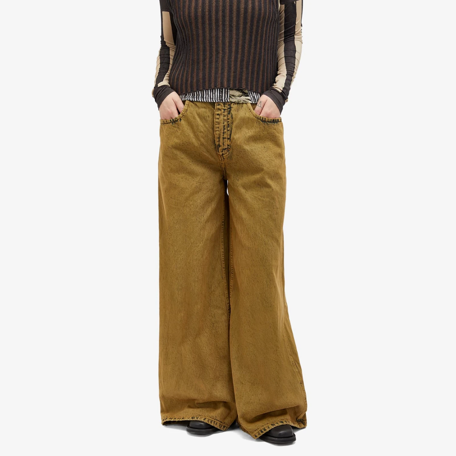 Eckhaus Latta Ultra Wide Leg Jean 4 Eckhaus Latta Ultra Wide Leg Jean - Image 2