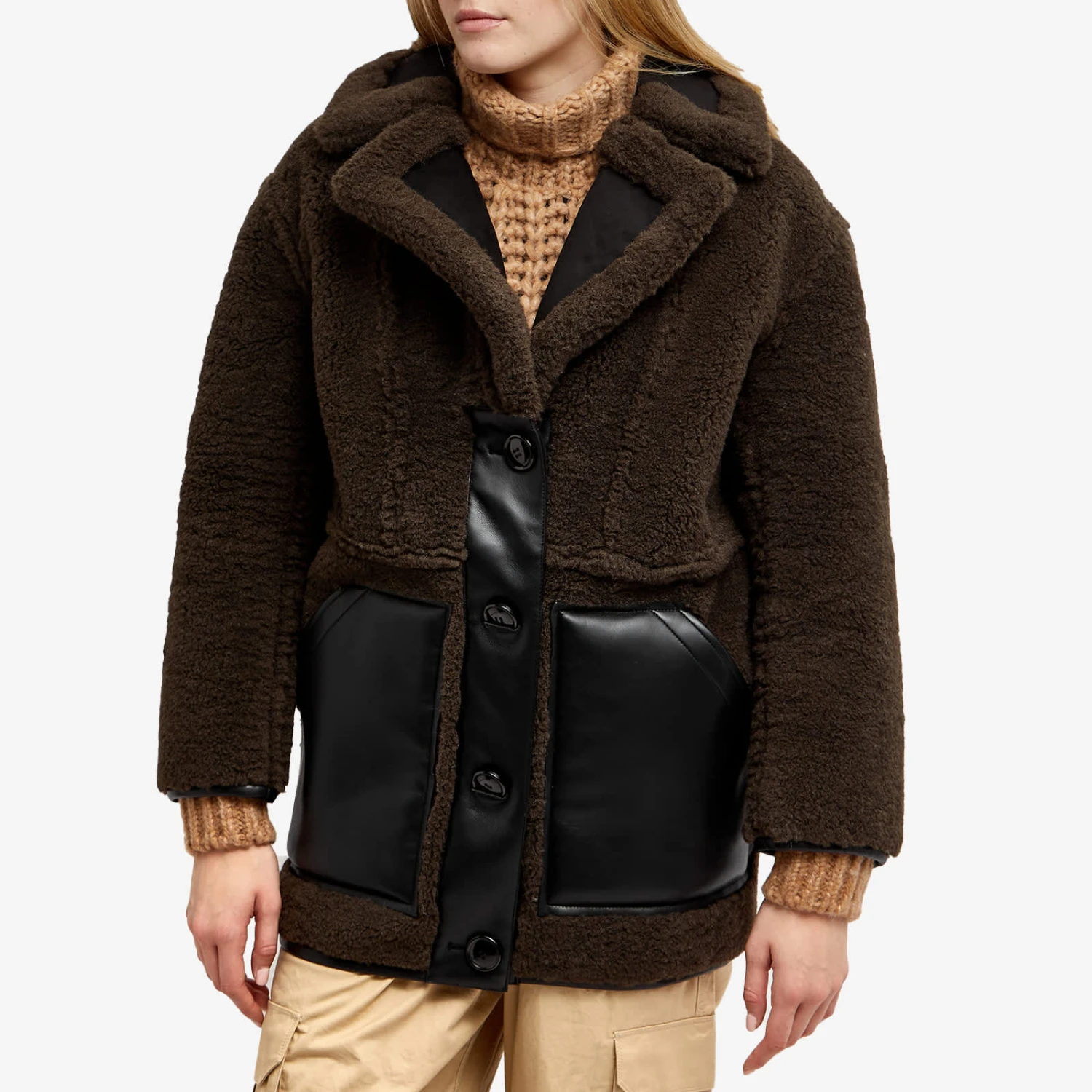 Stand Studio Tory Faux Shearling Jacket 4 Stand Studio Tory Faux Shearling Jacket - Image 2