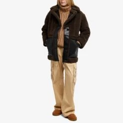 Stand Studio Tory Faux Shearling Jacket 10 Stand Studio Tory Faux Shearling Jacket -Vibrant Vogue 09 10 2023 BLR 61969 9082 87200 m8 1