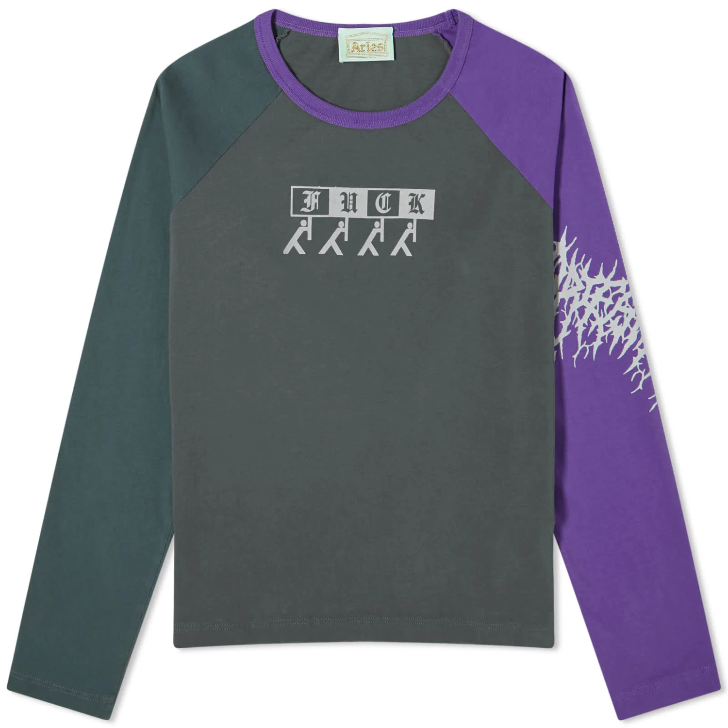 Aries Baby Raglan LS T-Shirt 2 Aries Baby Raglan LS T-Shirt