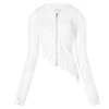Sami Miro Vintage Asymmetric Open Seam Hoodie -Vibrant Vogue 09 02 2024 JD SMV TOP67 R WHT 1 1