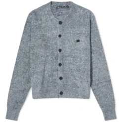 Acne Studios Face Kenty Hairy Cardigan