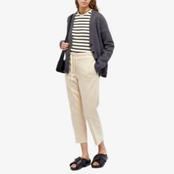 Jil Sander Stripe Logo T-Shirt -Vibrant Vogue 10 01 2023 JW J40GC0111 080 m8 1