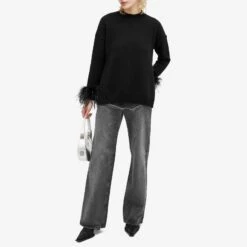 COURREGES Courrèges One Strap Stone Denim Baggy Pants 10 COURREGES Courrèges One Strap Stone Denim Baggy Pants -Vibrant Vogue 10 01 24 LS 423DPA169DE0009 9071 m8 1