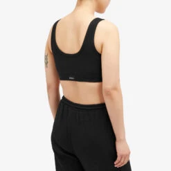 Adanola Waffle Scoop Bra -Vibrant Vogue 10 04 24 TC WAFFLE BRA BLACK 8 1