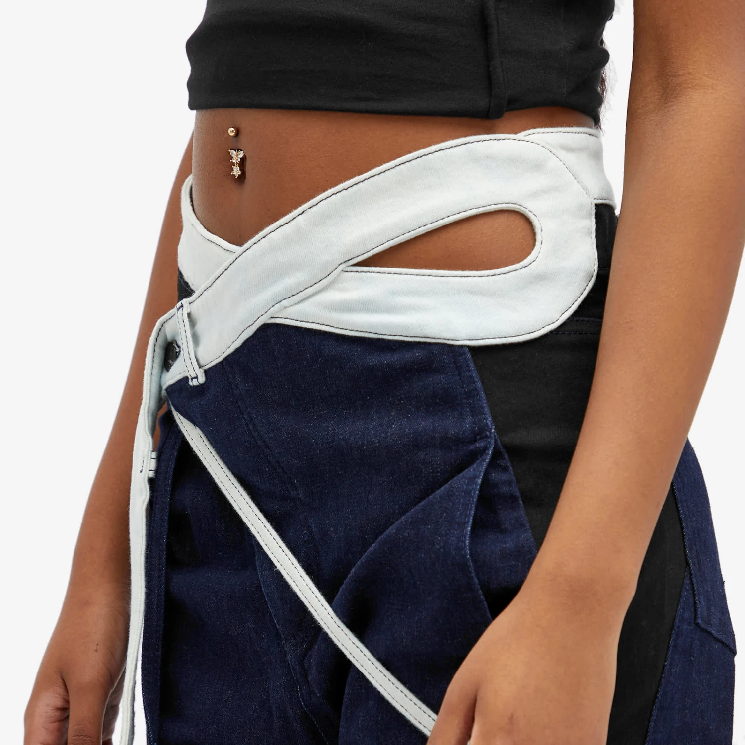 Ottolinger Signature Wrap Triple Jeans 7 Ottolinger Signature Wrap Triple Jeans - Image 5