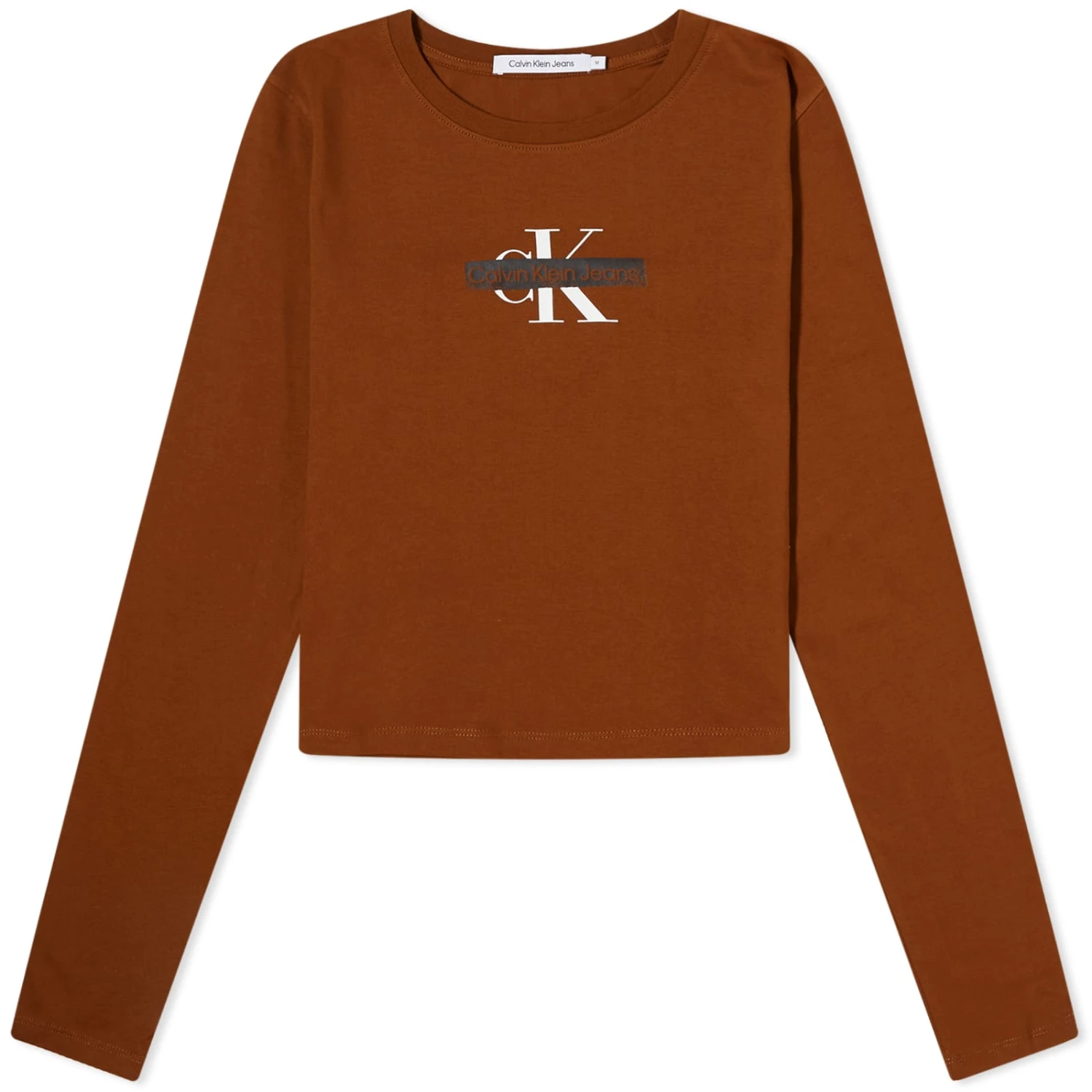 Calvin Klein Long Sleeve Seasonal Mono Logo T-Shirt 3 Calvin Klein Long Sleeve Seasonal Mono Logo T-Shirt