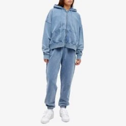 Good American Jeanius Boxy Zip Hoodie -Vibrant Vogue 10 11 2023 LB GS0486 i586 m8 1