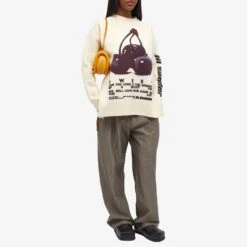 Jil Sander Cherry Knitted Jumper 10 Jil Sander Cherry Knitted Jumper -Vibrant Vogue 11 12 2023 JW J03GP0130 196 m8 1