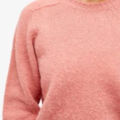 Howlin' Shaggy Bear Women Crew Knit -Vibrant Vogue 11 12 23 ls hwl bear crdgn spk 9