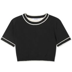 Max Mara Usico Knitted Crop Top