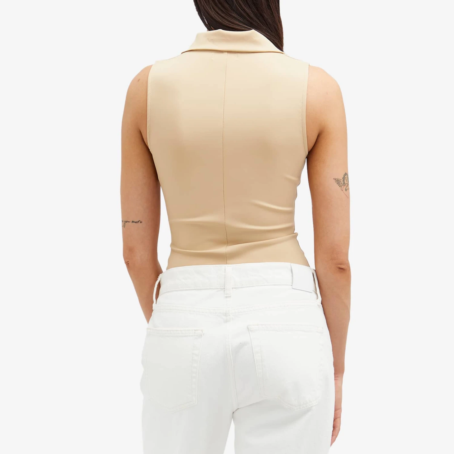 Good American Scuba Turtleneck Tank Bodysuit 5 Good American Scuba Turtleneck Tank Bodysuit - Image 3